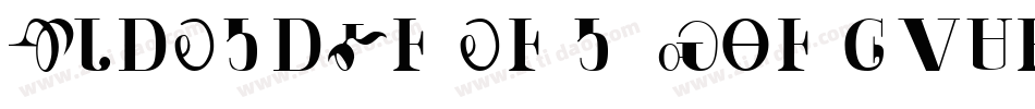 Plantagenet Cherokee字体转换